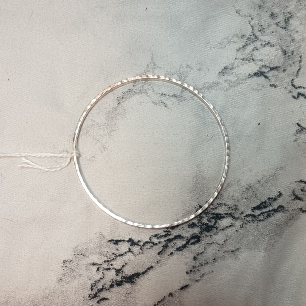 Silpada Sterling Silver "Social Circle Bangle" Bracelet